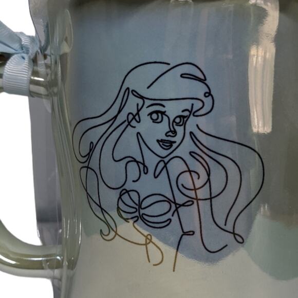 Rae Dunn Disney Little Mermaid Ariel topper mug NEW - Picture 2 of 6